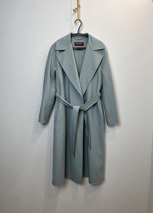 Пальто max mara шерсть шелк и кашемир размер m