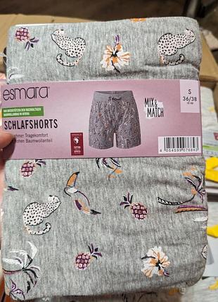 Домашні/піжамні шорти "джунглі"  🐆🦜🍍