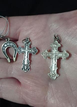 Крестики серебряные2 фото