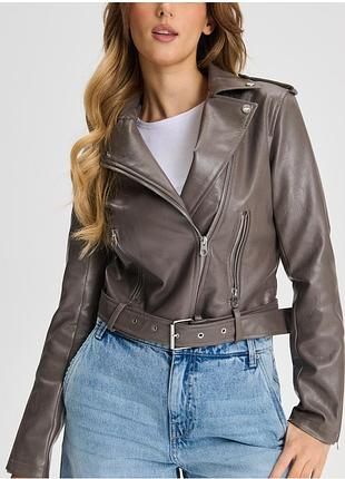 Куртка кассуха из экокожи р.l