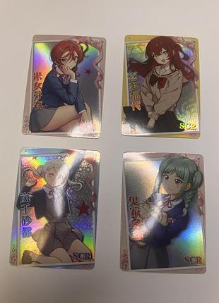 Коллекционные карточки goddess story\ аниме девчонки