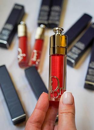 Блиск для губ діор addict lip maximizer 019 shimmer peach