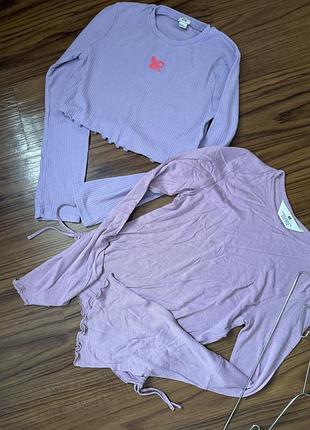 Кофта топ реглан