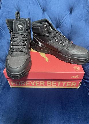 Ботинки, высокие кроссовки puma. оригинал.