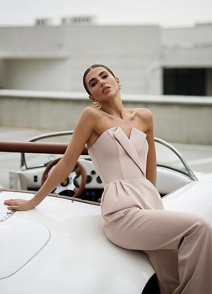 Корсетный комбенизон макси