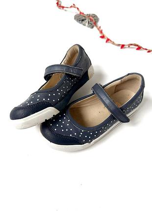 Туфли кожаные clarks 11g/11,5w/29 р-р