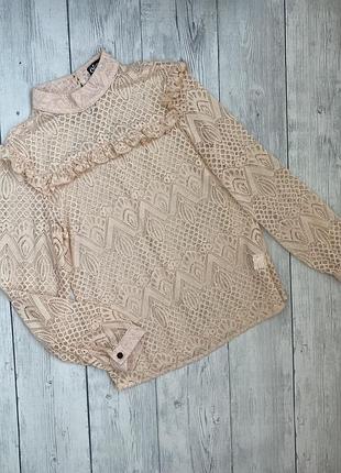 Ажурна блузка, кофта жіноча chicme м (38)10