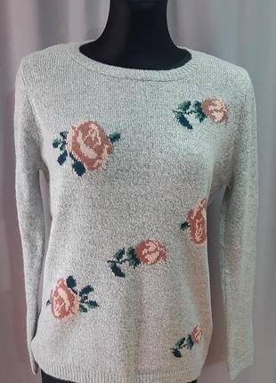 Свитер серый xside knitwear