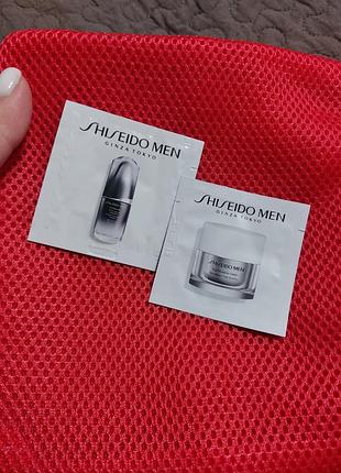Shiseido men пробники крем и концентрат 2×1мл #росборя