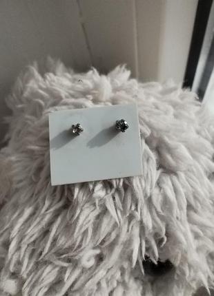 Пусеты шарики для прокола ушей гвоздики серьги детские детские серьги