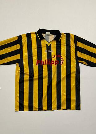 Винтажная футболка ретро fila football jersey vintage shirt sport 90s