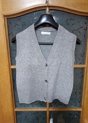 Primark вязаная жилетка,р.xs