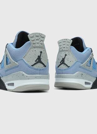 Кроссовки air jordan 4 university blue