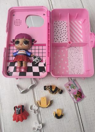 Интерактивный набор кукла lol surprise лолл кукла школа стилиста набор одежды