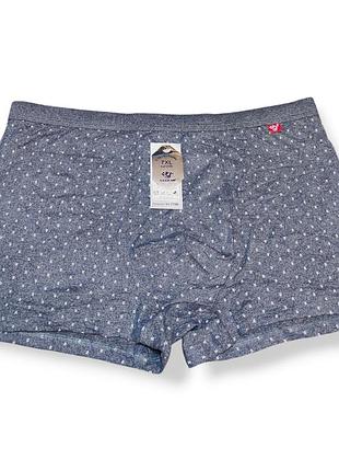 Трусы мужские боксерки vericoh v1-770b серый, размер 7 xl 62/200