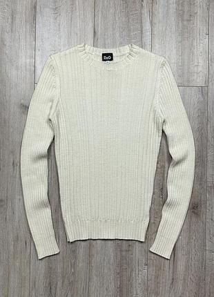 Светр dolce gabbana ribbed y2k avantgarde vintage 90s