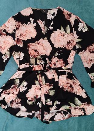 Блуза на запах