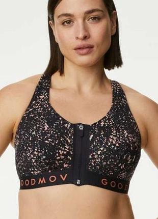 Спортивный бюстгальтер топ marks & spencer ultimate support 42e/95e