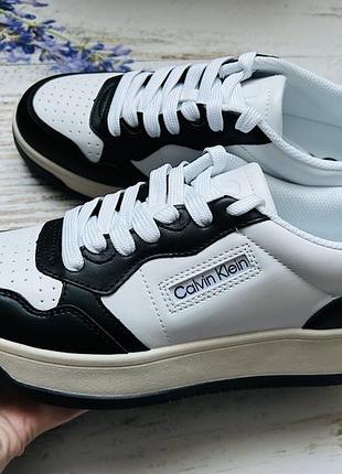 Кроссовки, кеды calvin klein, новая коллекция, оригинал, размер us 7 (37-38 размер)