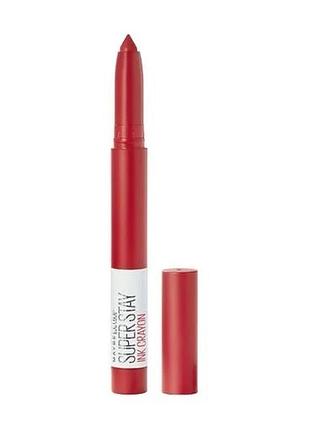 Стойкая матовая помада-карандаш для губ maybelline new york