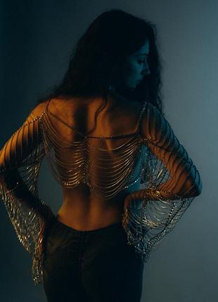 Стразовий топ