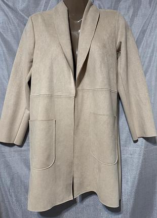 Плащ пальто без застежки primark