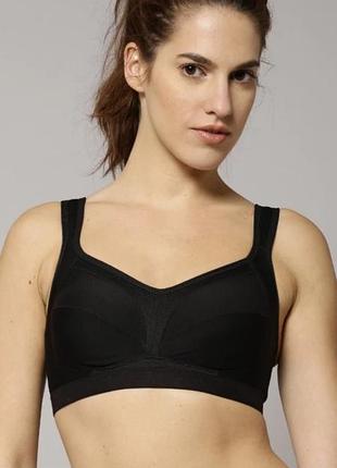 Спортивний бюстгальтер marks & spencer с полною чашкой без косточек 36e/80f