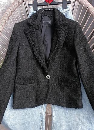 Пиджак жакет женский твидовый