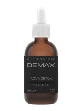 Сыворотка для проблемной кожи "аква детокс" aqua detox acne control serum beta-oxy system demax