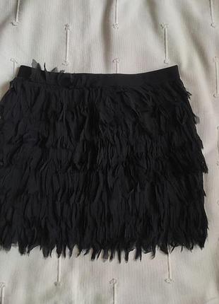 Шовкова спідниця dkny розмір m l