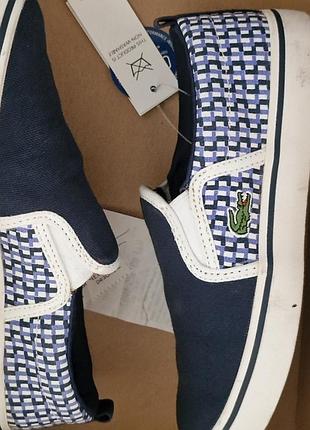 Нові кеди 31 розмір lacoste 18,5 -19 см