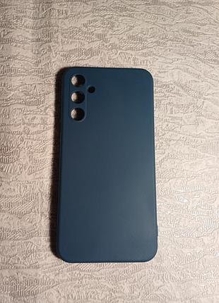 Синий чехол на samsung galaxy a34 5g