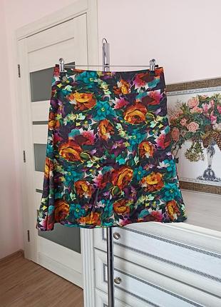 100% шелк шелковая юбка emanuel ungaro