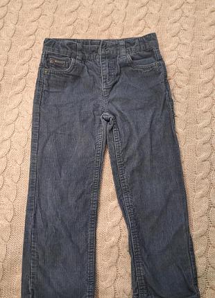 Брюки штаны велветовые waikiki 98-104 см 3-4 р