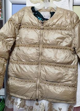 Женский лёгкий пуховик автоледи