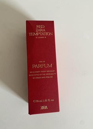 Женские духи red zara temptation summer