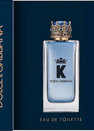 Оригінал dolce & gabbana k pour homme 1.5 мл туалетна вода чоловіча пробник