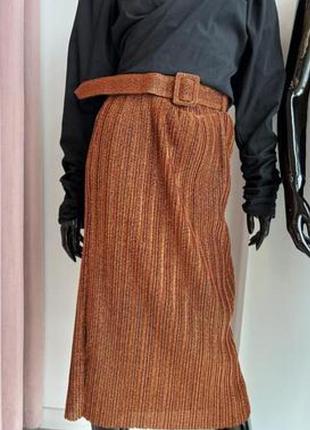 Юбка из люрекса mng