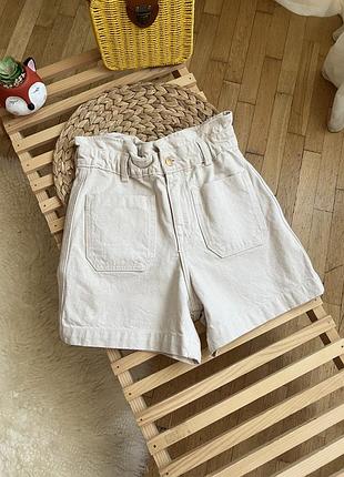 Стильные джинсовые шортики от zara