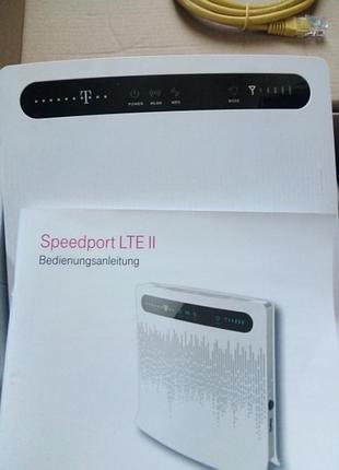 Speedport lte ll
маршрутiзатор для бездротового интернет дом. сети