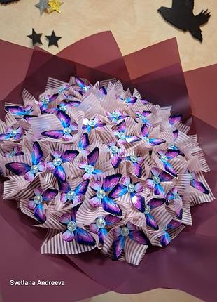 Букет з  метеликів  подарунок до дня народження
