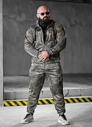Ленточный спортивный костюм stone island