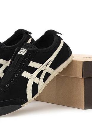 Asics Onitsuka tiger mexico 66 white blue mexico кроссовки