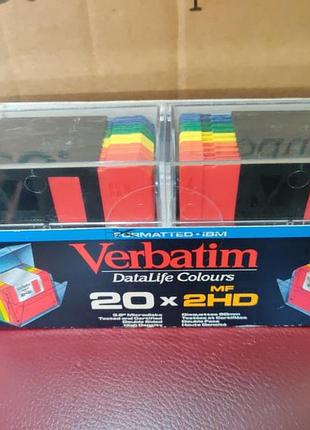 Дискета verbatim 3.5" mf 2 hd нові