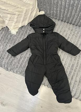 Зимний детский комбинезон