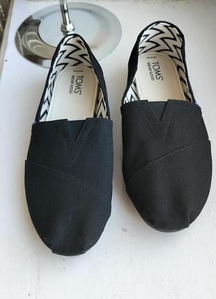 Новые мужские текстильные эспадрильи Toms