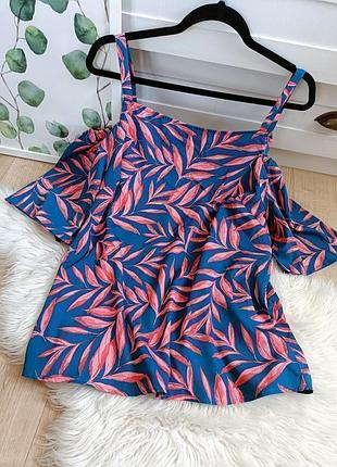 Блуза листочка от river island, размер 2xl