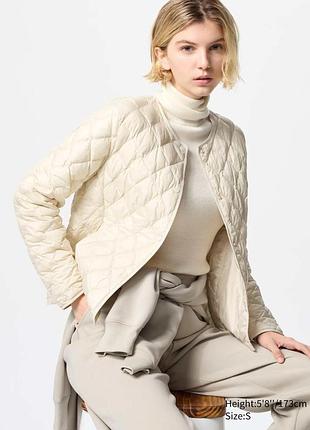 Женская стеганая ультралегкая куртка uniqlo