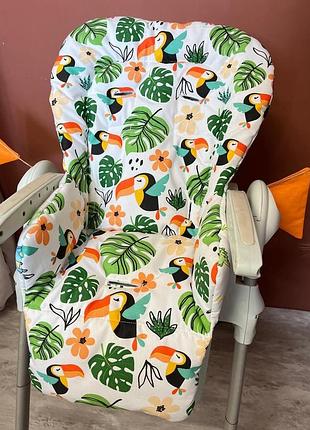 Стульчик для кормления chicco polly