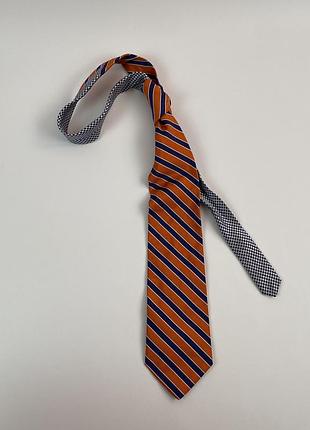 Мужской галстук в полоску tommy hilfiger